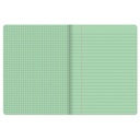 Green Dual Ruled Composition Book