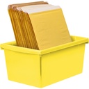 Medium Classroom Storage Bin Yellow Each