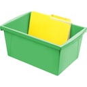 Medium Classroom Storage Bin Green Each