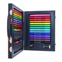 Color & Sketch Color Your Own Wood 58-Piece Art Set