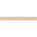 True to You Woven Bamboo Scalloped Bulletin Board Borders