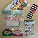 6ct 10in x 13in Book Buddy Bags