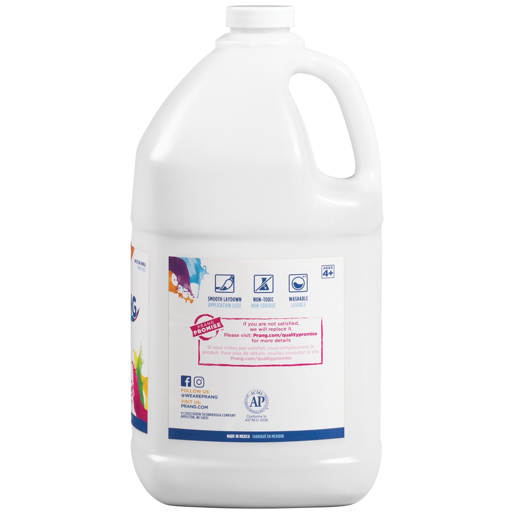 Prang White Gallon Washable Paint