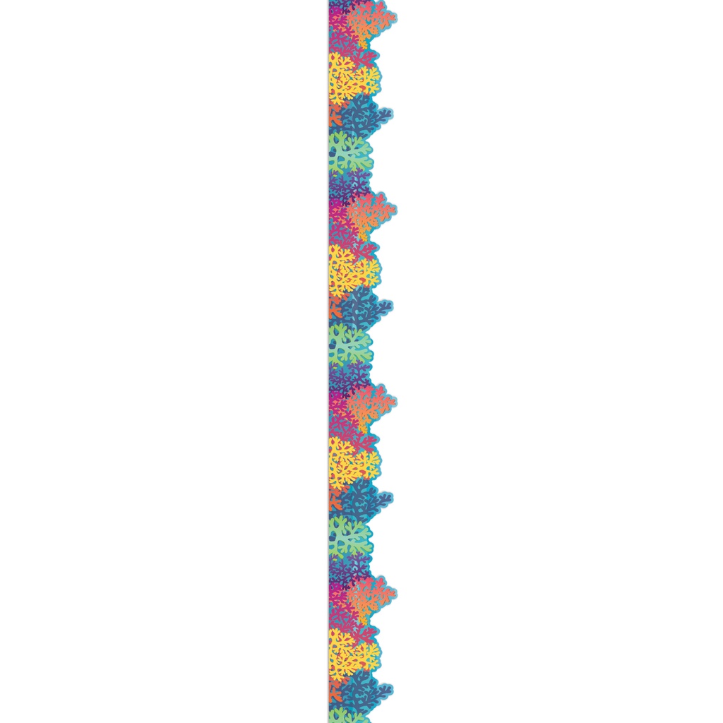 Seas the Day Colorful Coral Reef Deco Trim®  Extra Wide