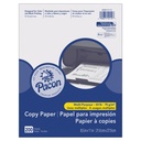 Multi-Purpose Paper, White, 20 lb., 8-1/2" x 11", 200 Sheets Per Pack, 3 Packs