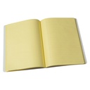 Yellow Dual Ruled Composition Book