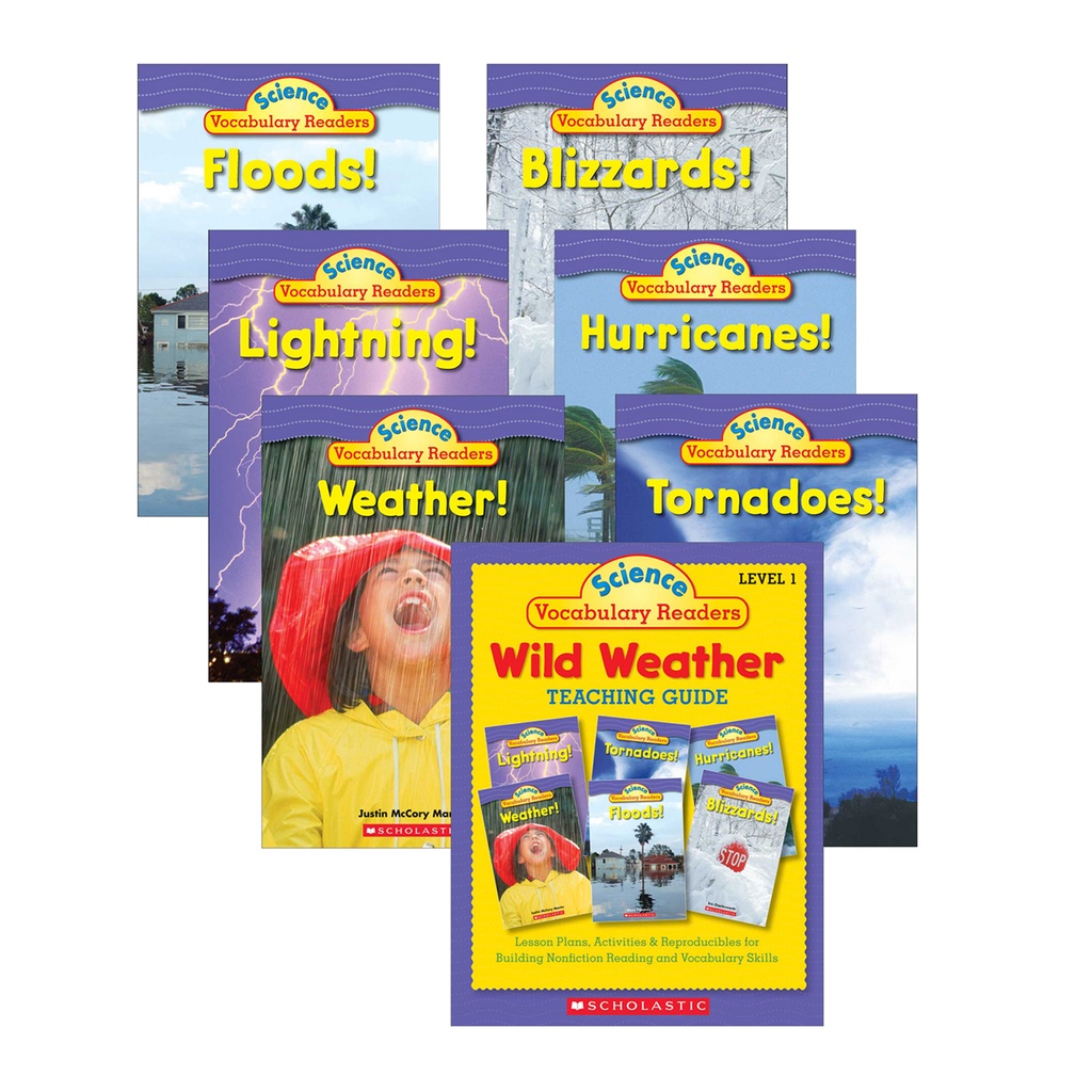 Wild Weather Vocabulary Readers