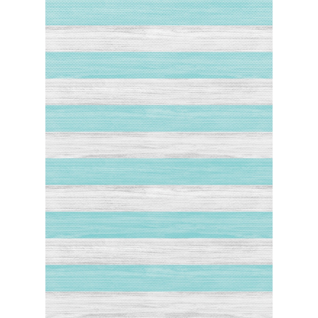 Vintage Blue Stripes Better Than Paper Bulletin Board Roll, 4' x 12', Pack of 4