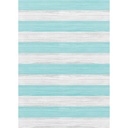 Vintage Blue Stripes Better Than Paper Bulletin Board Roll, 4' x 12', Pack of 4