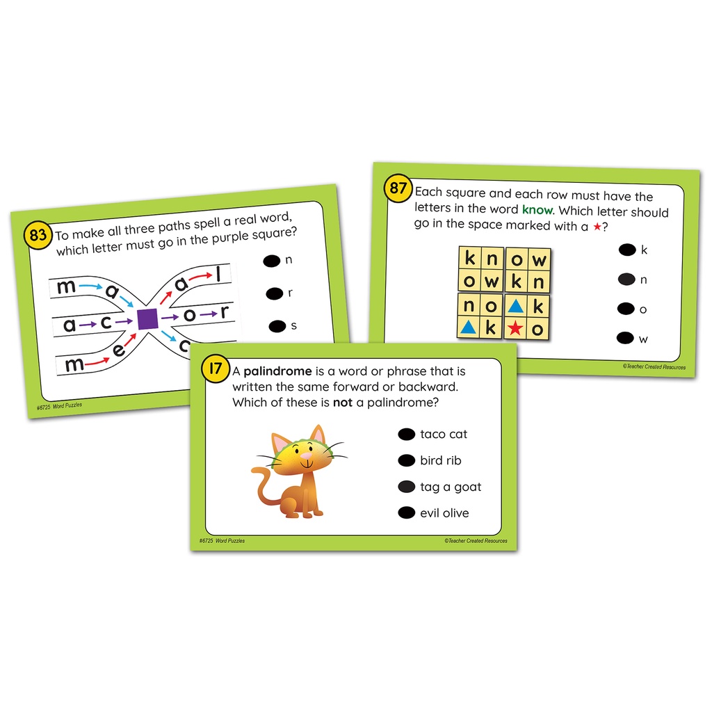 Power Pen Play: Word Puzzles, Grades 2-3