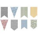Classroom Cottage Pennants Accents  Assorted Sizes