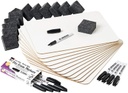 12ct Two Sided Lined &amp; Plain Dry Erase Lapboard Class Pack