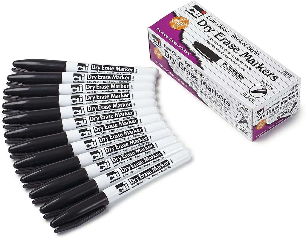 12ct Two Sided Plain &amp; Plain Dry Erase Lapboard Class Pack