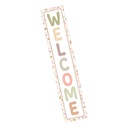 Terrazzo Tones Welcome Banner