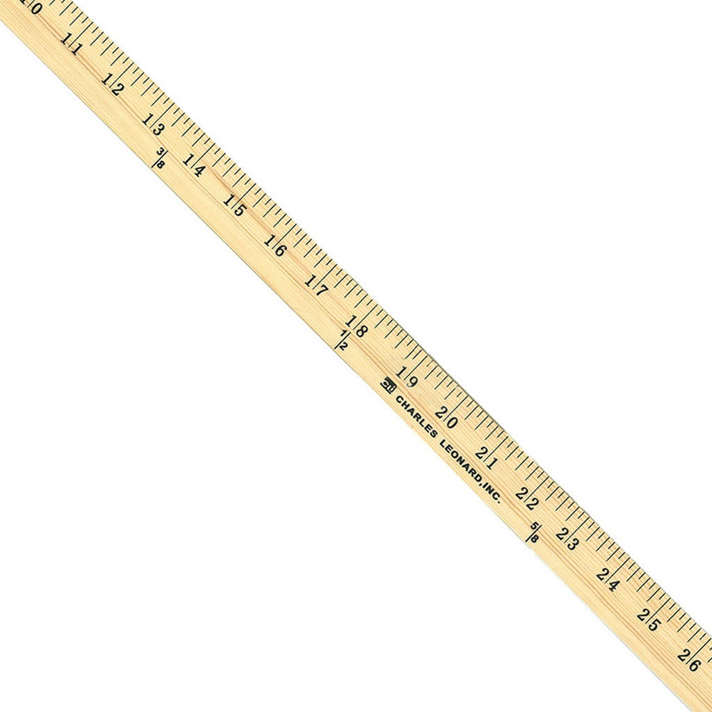 Wooden Yardstick, Pack of 12