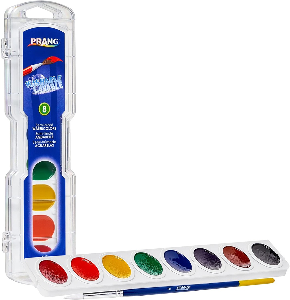 Prang 8ct Classic Colors Washable Watercolors