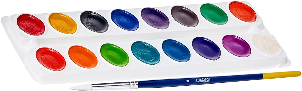 Prang 16 Classic Colors Washable Watercolors