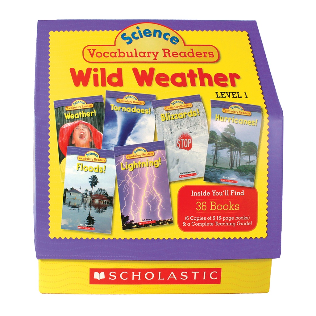 Wild Weather Vocabulary Readers