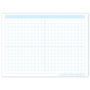 Smart Poly® PosterMat Pals™ Space Savers, 13" x 9-1/2", 1/2" grid Blocks 468 Blocks, Pack of 10