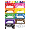 Smart Poly® PosterMat Pals™ Space Savers, 13" x 9-1/2", Colors, Pack of 10