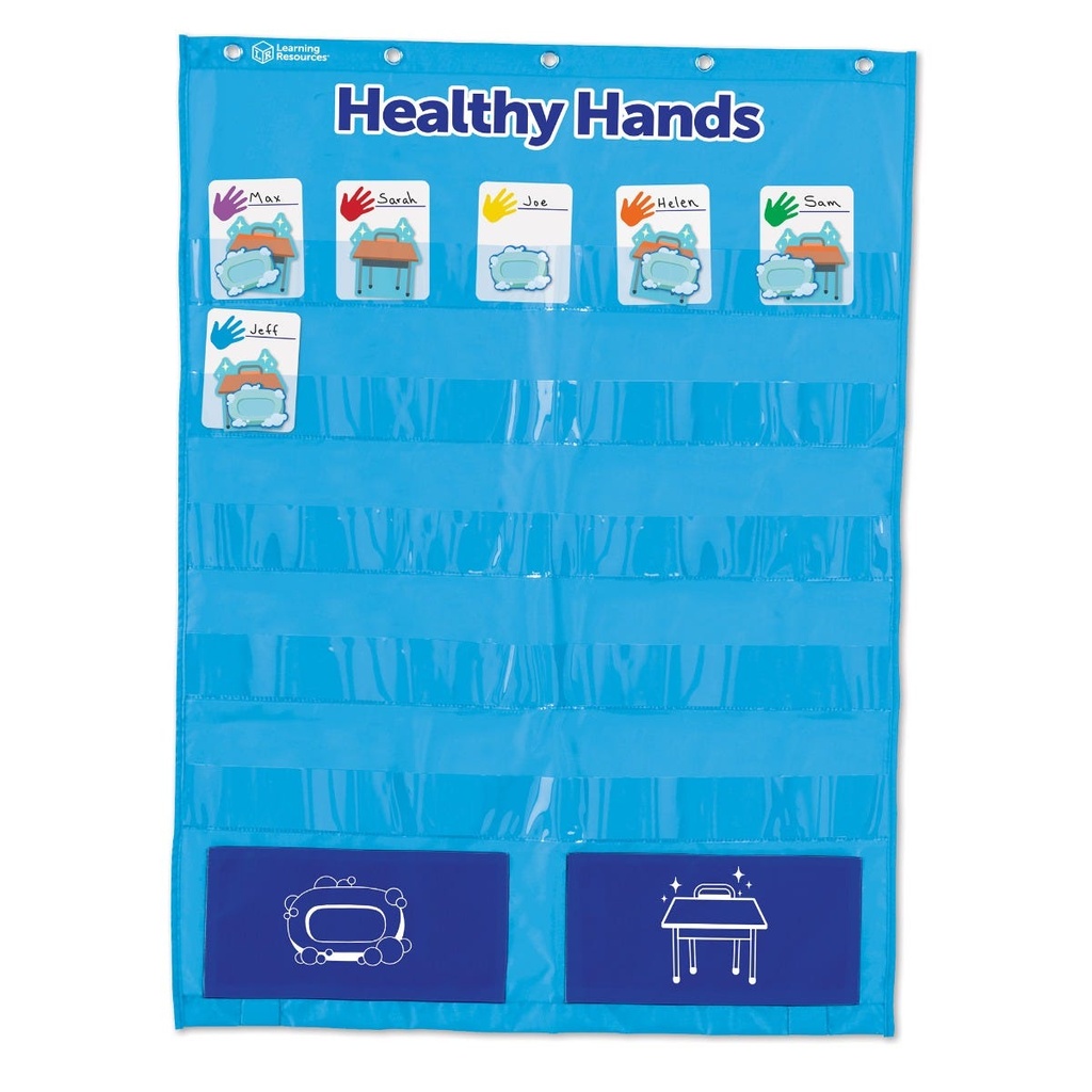 Healthy Hands Pocket Chart