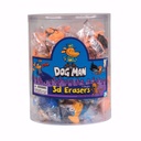 24ct Dog Man 3D Puzzle Eraser