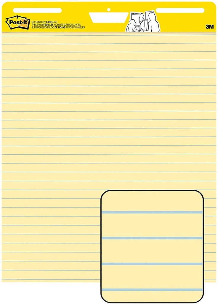 2ct Post-It Super Sticky Easel Pads 25" x 30"