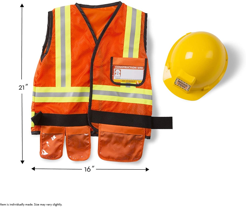 Construction Worker Role Play Set