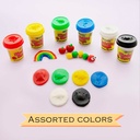 Multi Color 2 oz. Modeling Dough Pack of 6