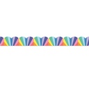 We Stick Together Rainbow Burst Scalloped Bulletin Board Borders