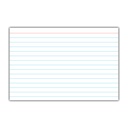 White 4" x 6" Ruled Index Cards Pack of 50
