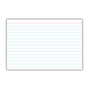 White 4" x 6" Ruled Index Cards 10 Packs of 50