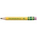My First® Yellow Large Triangle Barrel Short Wooden Sharpened Pencils with Eraser 36 Count