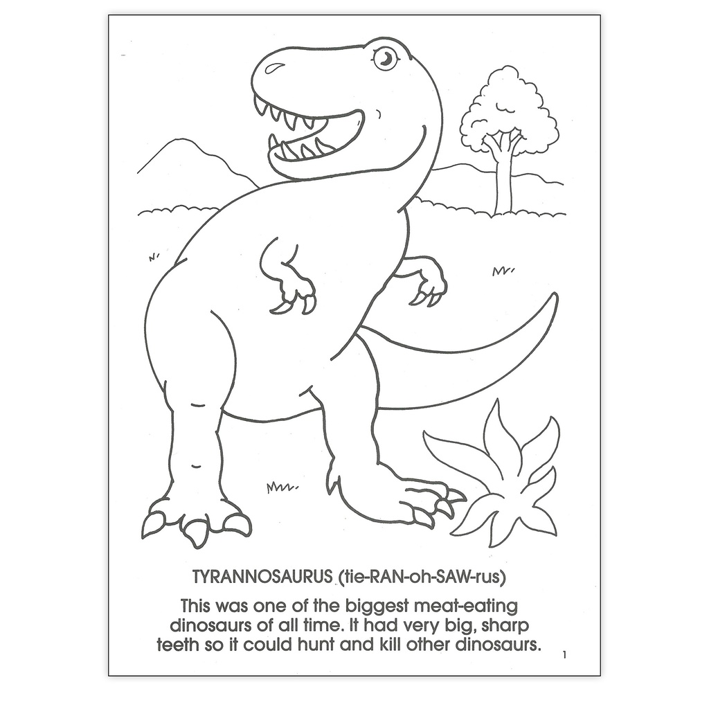 Dinosaurs Coloring Book