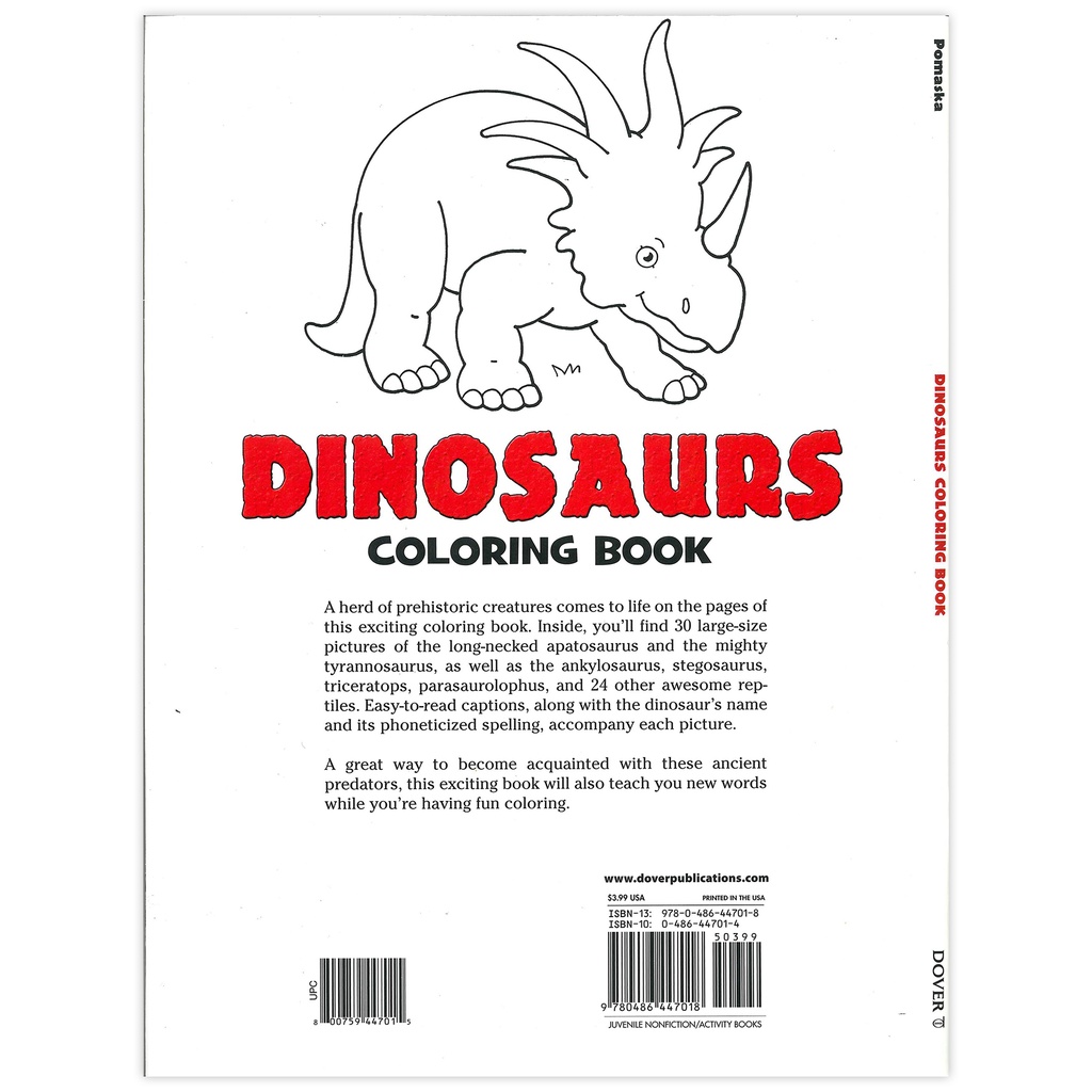 Dinosaurs Coloring Book