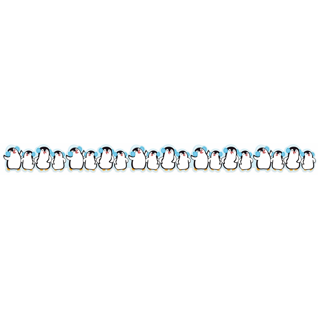 Winter Penguins Extra Wide Deco Trim® 37 Feet