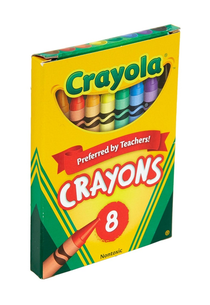 Crayola 8 Pack Crayons 