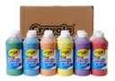 12 Assorted 16oz Crayola Washable Paint     Pack