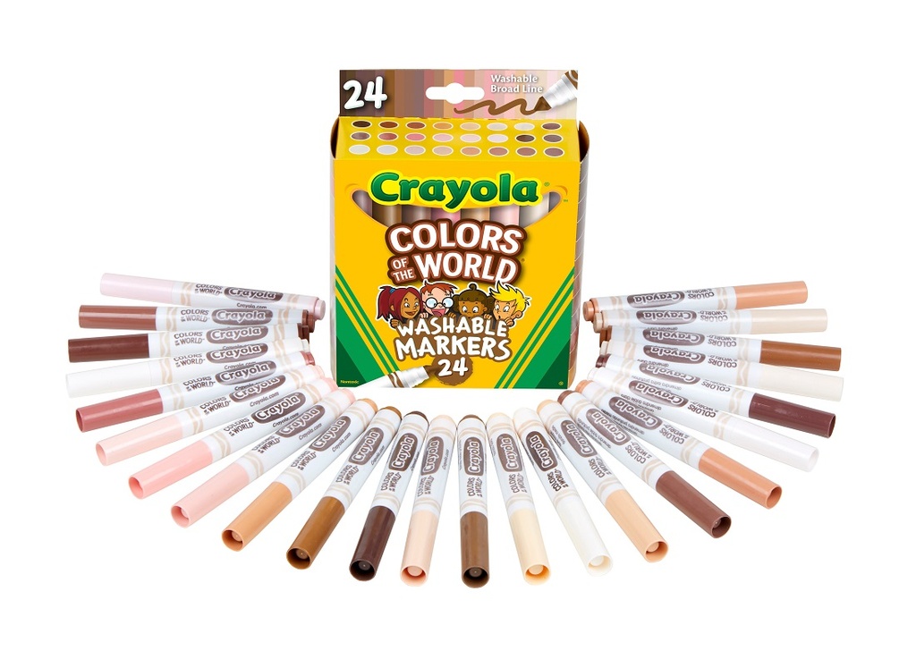 24 ct. Washable Crayons - Crayons for Art