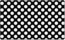 Simply Stylish Black & White Polka Dot 5' X 7'6" Rectangle Carpet 