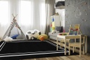 Simply Stylish Black & White Border 7'6" X 12' Rectangle Carpet