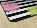 Just Teach Black & White Poms 5' X 7'6" Rectangle Carpet