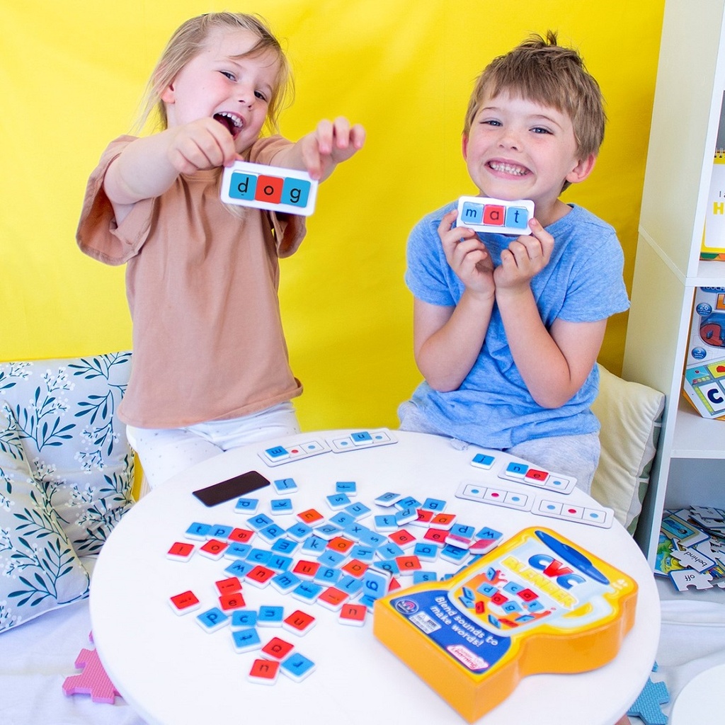 CVC Blender Word Building Game Grade Pre-K