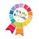 Painted Palette Happy Birthday Badge, Pack of 36