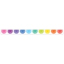 Colorful Poms Scalloped Die-Cut Border Trim, 35 Feet