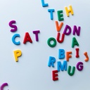 AlphaMagnets®, Uppercase, Multi-Colored, 42 pcs