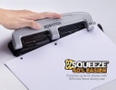 Bostitch EZ Squeeze Three Hole Punch