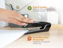 Black Anti Microbial Desktop Stapler