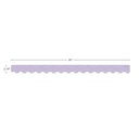 Composition Purple Scalloped Border Trim
