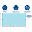 Light Blue Calming Covers Ceiling Light Filters